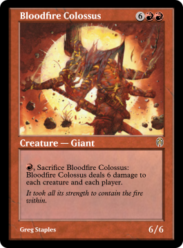 Bloodfire Colossus