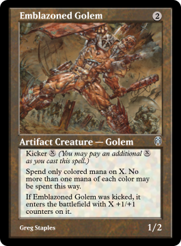 Emblazoned Golem