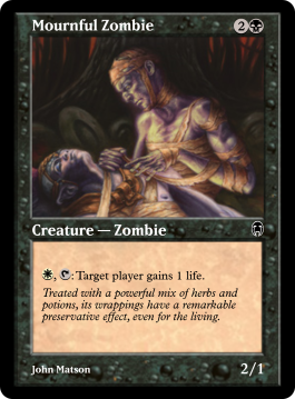 Mournful Zombie