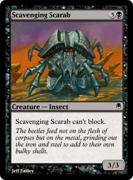 Scavenging Scarab