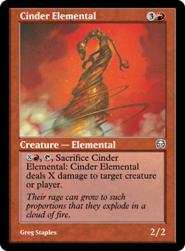 Cinder Elemental