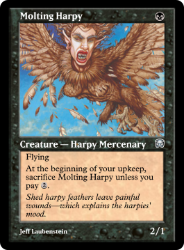 Molting Harpy