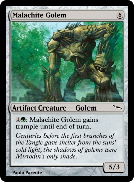 Malachite Golem