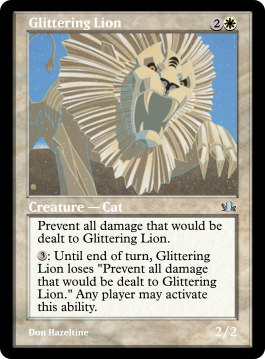 Glittering Lion