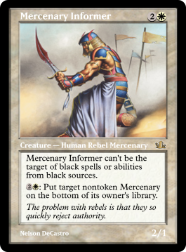 Mercenary Informer