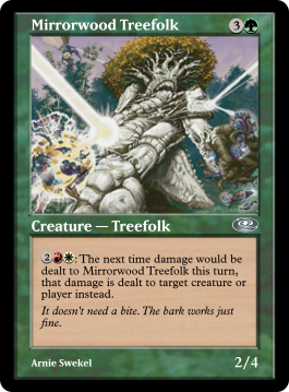 Mirrorwood Treefolk