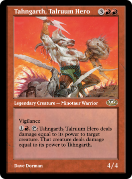 Tahngarth, Talruum Hero